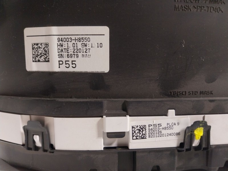 Recambio de cuadro instrumentos para kia stonic (yb) 1.2 cvvt referencia OEM IAM  94003H8550 