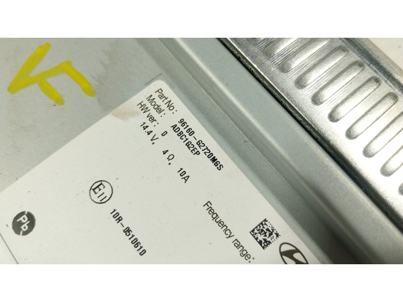 Recambio de sistema audio / radio cd para hyundai ioniq (ae) 1.6 gdi plug-in hybrid referencia OEM IAM 96160G2720MGS 96160G2720 