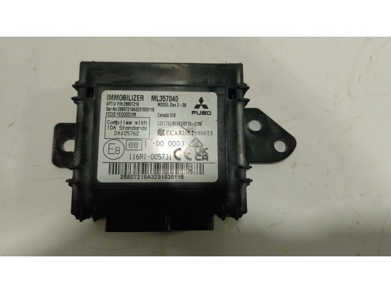 Recambio de modulo electronico para fuso (mitsubishi) canter 3s13 referencia OEM IAM  ML357040 