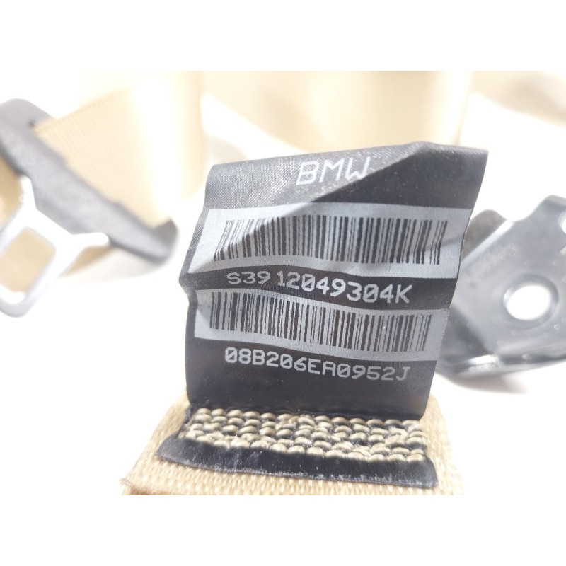 Recambio de cinturon seguridad trasero izquierdo para bmw x6 (e71, e72) xdrive 50 i referencia OEM IAM  608913600A 