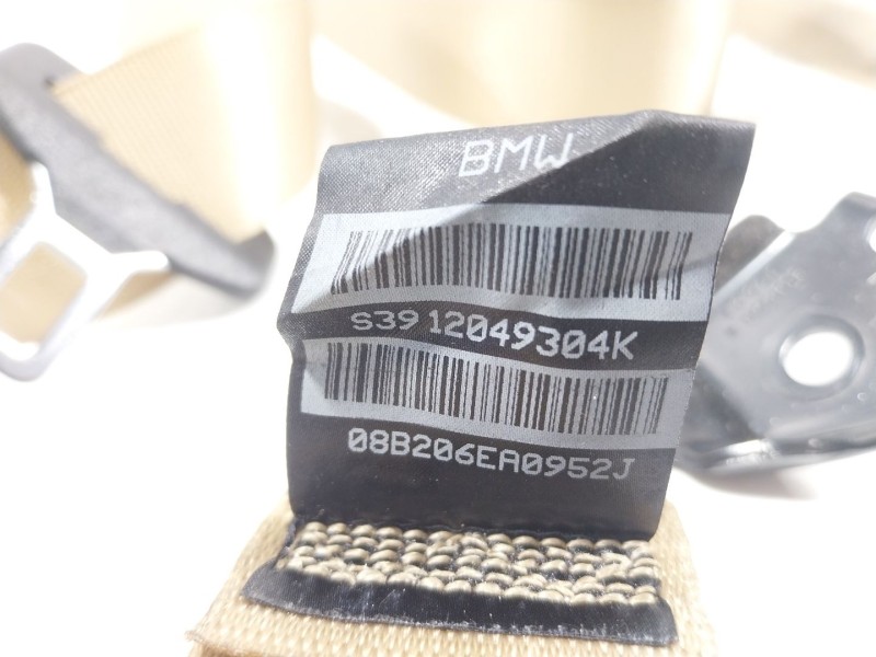 Recambio de cinturon seguridad trasero izquierdo para bmw x6 (e71, e72) xdrive 50 i referencia OEM IAM  608913600A 