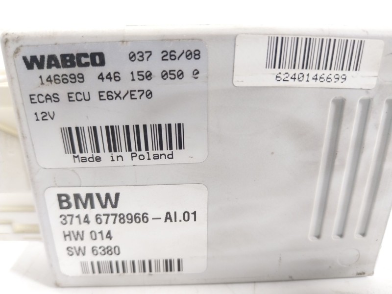 Recambio de modulo electronico para bmw x6 (e71, e72) xdrive 50 i referencia OEM IAM  37146778966 