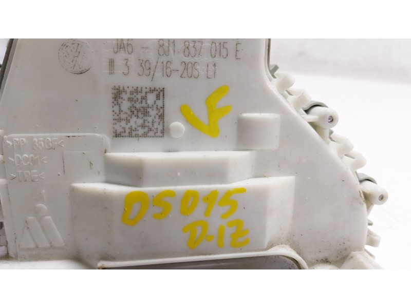 Recambio de cerradura puerta delantera izquierda para porsche macan (95b) 3.0 s diesel referencia OEM IAM  8J1837015E 