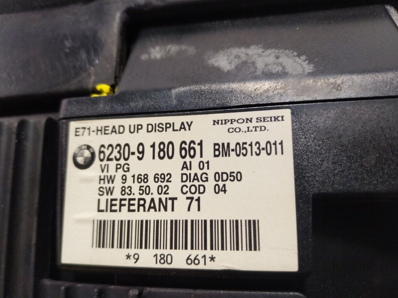 Recambio de cuadro instrumentos para bmw x6 (e71, e72) xdrive 50 i referencia OEM IAM  62309180661 