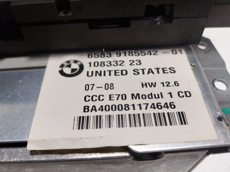 Recambio de sistema navegacion gps para bmw x6 (e71, e72) xdrive 50 i referencia OEM IAM  6583918554201 