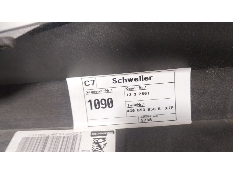 Recambio de faldon lateral para audi a6 c7 (4g2, 4gc) 2.0 tdi referencia OEM IAM  4G0853856K 