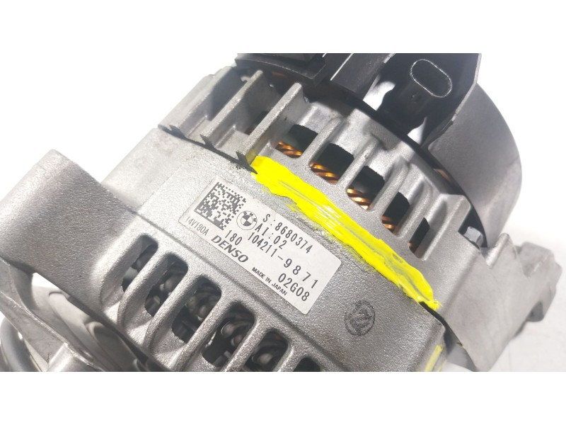 Recambio de alternador para bmw 1 (f40) 118 d referencia OEM IAM 12318680374 8680374 