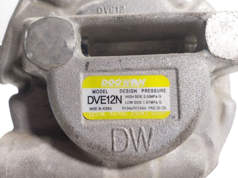 Recambio de compresor aire acondicionado para kia stonic (yb) 1.2 cvvt referencia OEM IAM  1E59E36900 