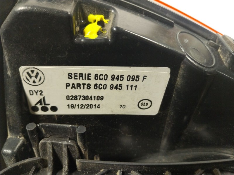 Recambio de piloto trasero izquierdo para volkswagen polo v (6r1, 6c1) 1.4 tdi referencia OEM IAM 6C0945095K 6C0945095F 