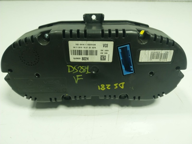 Recambio de cuadro instrumentos para seat ibiza iv (6j5, 6p1) 1.6 tdi referencia OEM IAM  6J0920802H 