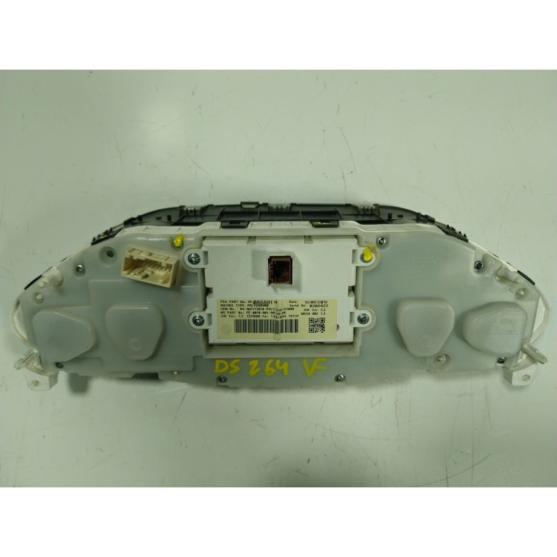 Recambio de cuadro instrumentos para peugeot 208 i (ca_, cc_) 1.2 vti 82 referencia OEM IAM 9813869880 9808559180 
