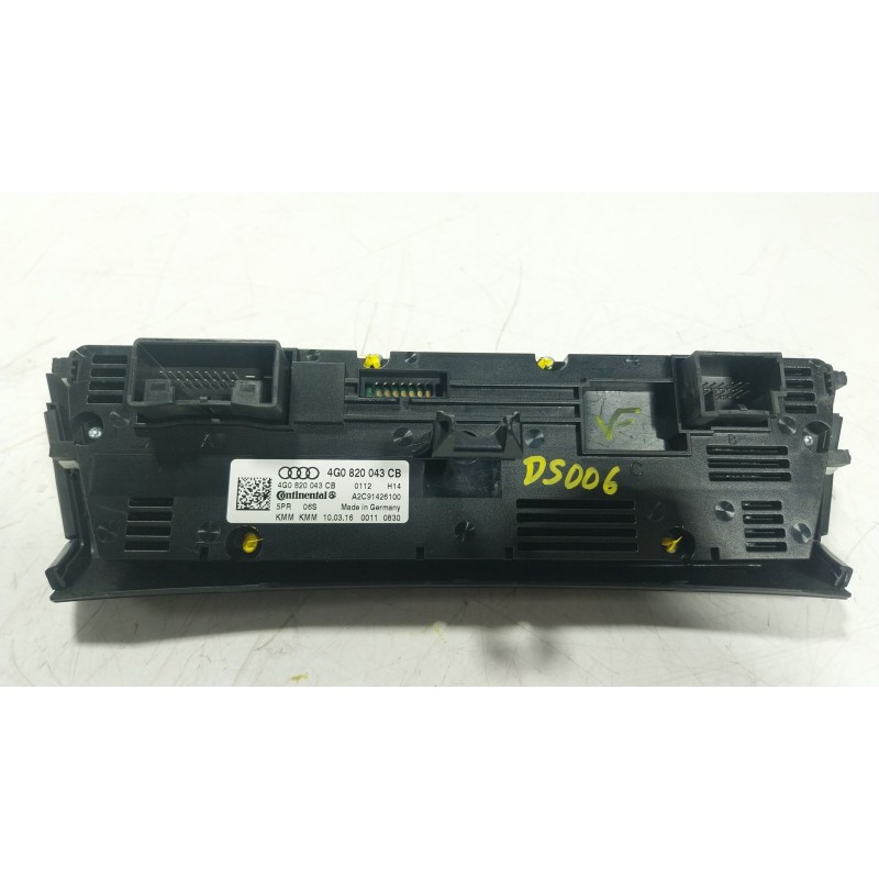 Recambio de mando climatizador para audi a6 c7 (4g2, 4gc) 2.0 tdi referencia OEM IAM  4G0820043CB 