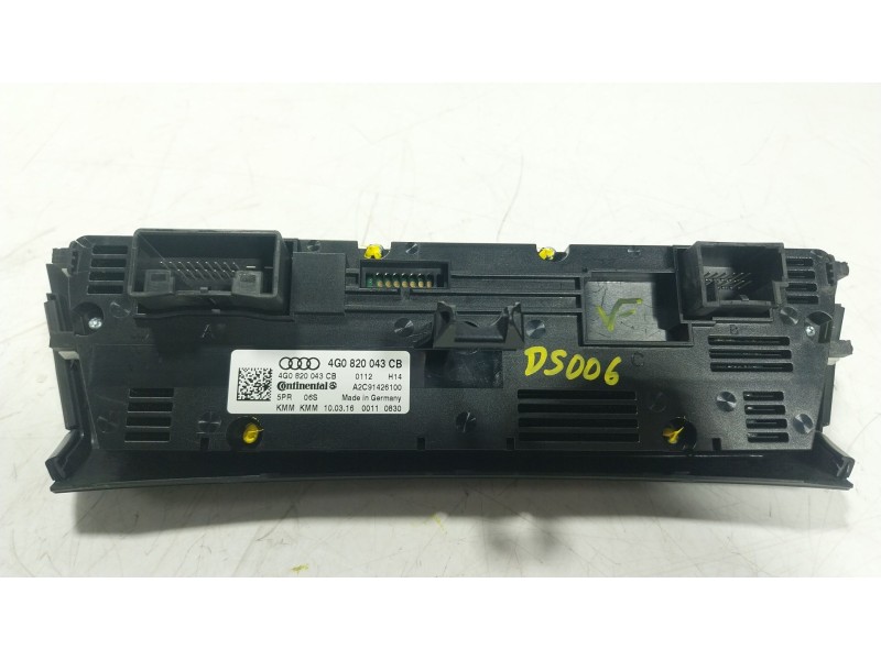 Recambio de mando climatizador para audi a6 c7 (4g2, 4gc) 2.0 tdi referencia OEM IAM  4G0820043CB 