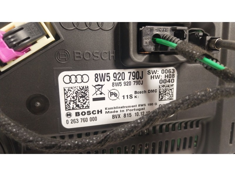 Recambio de cuadro instrumentos para audi a5 sportback (f5a, f5f) 40 tfsi mild hybrid referencia OEM IAM  8W5920790J 