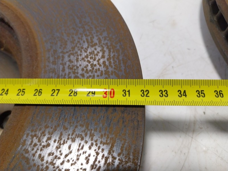 Recambio de disco freno delantero para audi a6 c7 (4g2, 4gc) 2.0 tdi referencia OEM IAM   