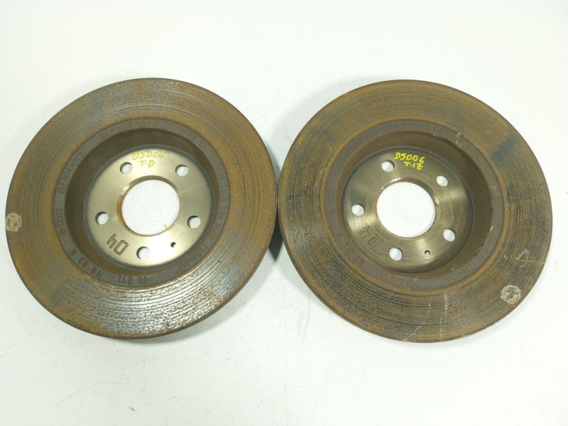 Recambio de disco freno trasero para audi a6 c7 (4g2, 4gc) 2.0 tdi referencia OEM IAM  8K0615601J 