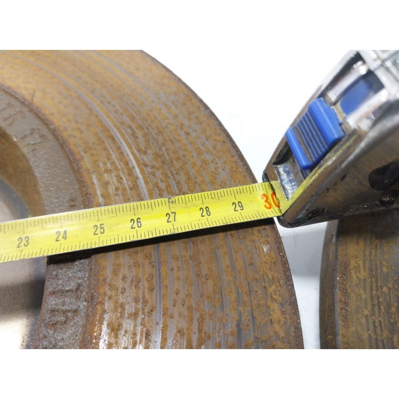 Recambio de disco freno trasero para audi a6 c7 (4g2, 4gc) 2.0 tdi referencia OEM IAM  8K0615601J 