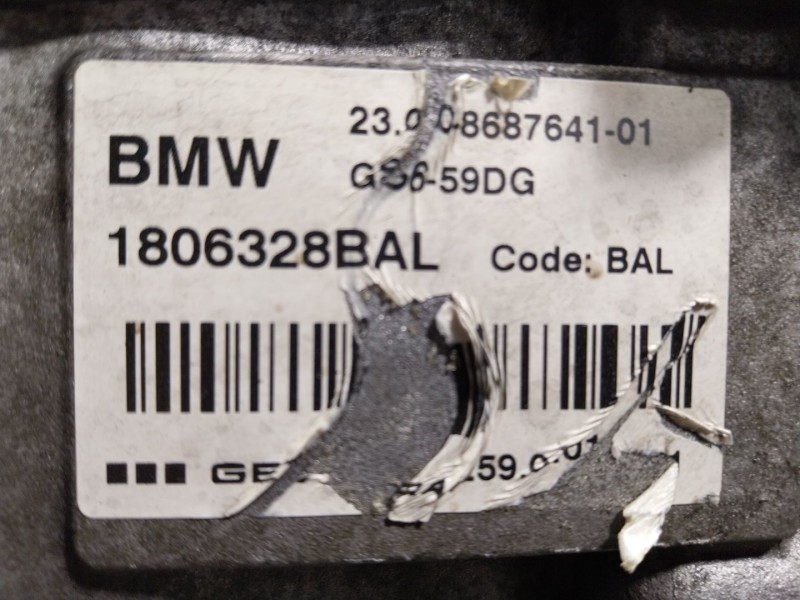 Recambio de caja cambios para mini mini (f56) cooper d referencia OEM IAM 23007933673  GS659DG