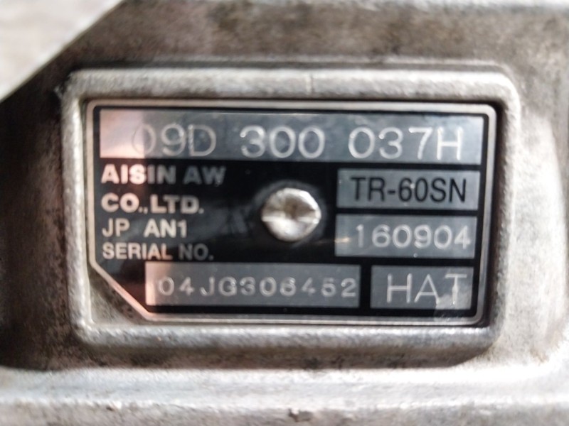 Recambio de caja cambios para porsche cayenne (typ 9pa) turbo referencia OEM IAM  09D300037H 