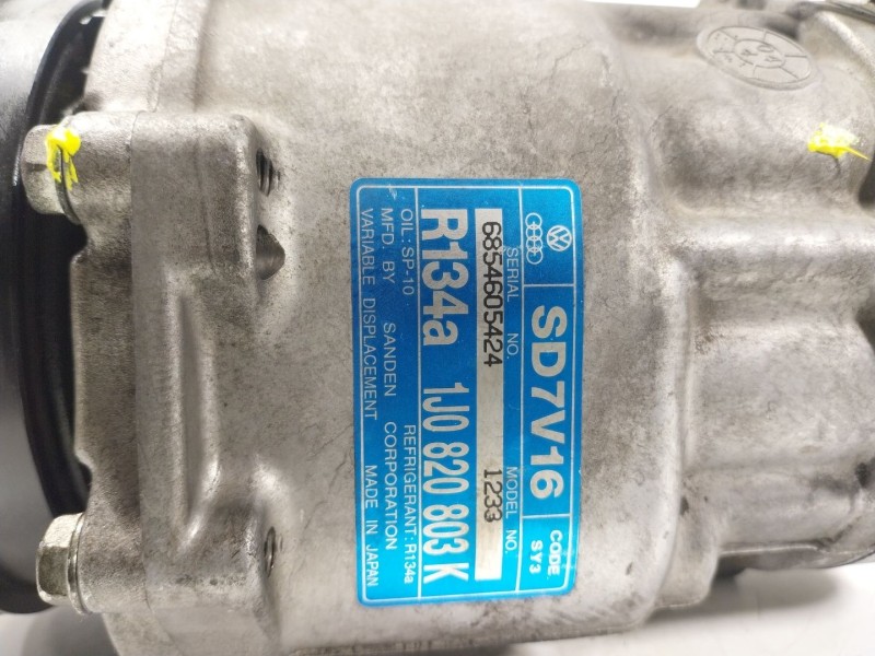 Recambio de compresor aire acondicionado para seat leon (1m1) 1.9 tdi referencia OEM IAM   