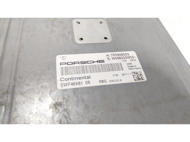 Recambio de centralita motor uce para porsche cayenne (92a) 4.8 turbo referencia OEM IAM  5WP4658106 