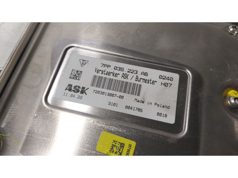 Recambio de modulo electronico para porsche cayenne (92a) 4.8 turbo referencia OEM IAM  7PP035223AB 