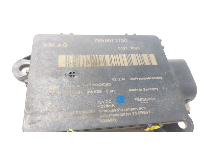 Recambio de modulo electronico para porsche cayenne (92a) 4.8 turbo referencia OEM IAM  7P5907273D 