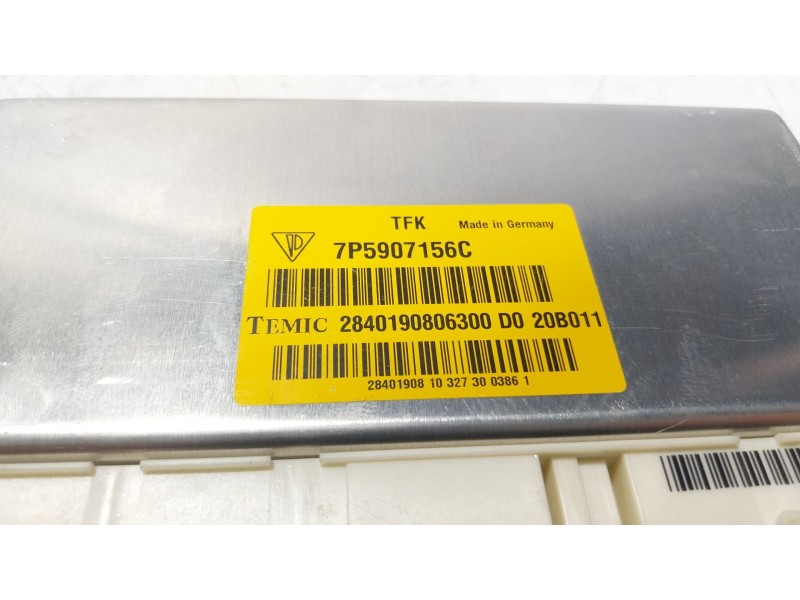 Recambio de modulo electronico para porsche cayenne (92a) 4.8 turbo referencia OEM IAM  7P5907156C 