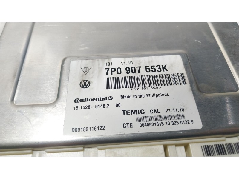 Recambio de modulo electronico para porsche cayenne (92a) 4.8 turbo referencia OEM IAM  7P0907553K 