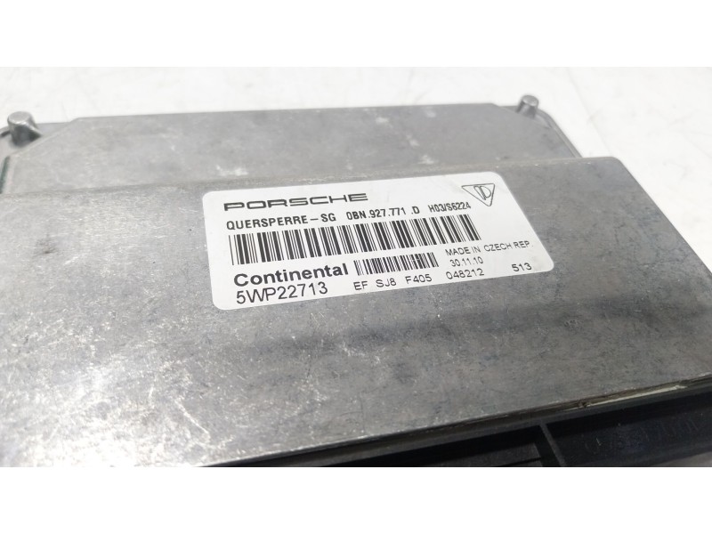 Recambio de modulo electronico para porsche cayenne (92a) 4.8 turbo referencia OEM IAM  5WP22713 