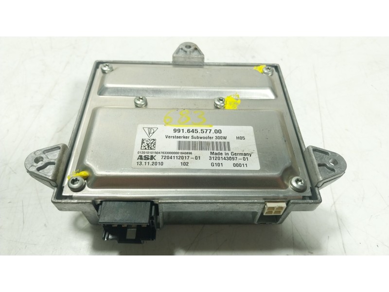 Recambio de modulo electronico para porsche cayenne (92a) 4.8 turbo referencia OEM IAM  99164557700 