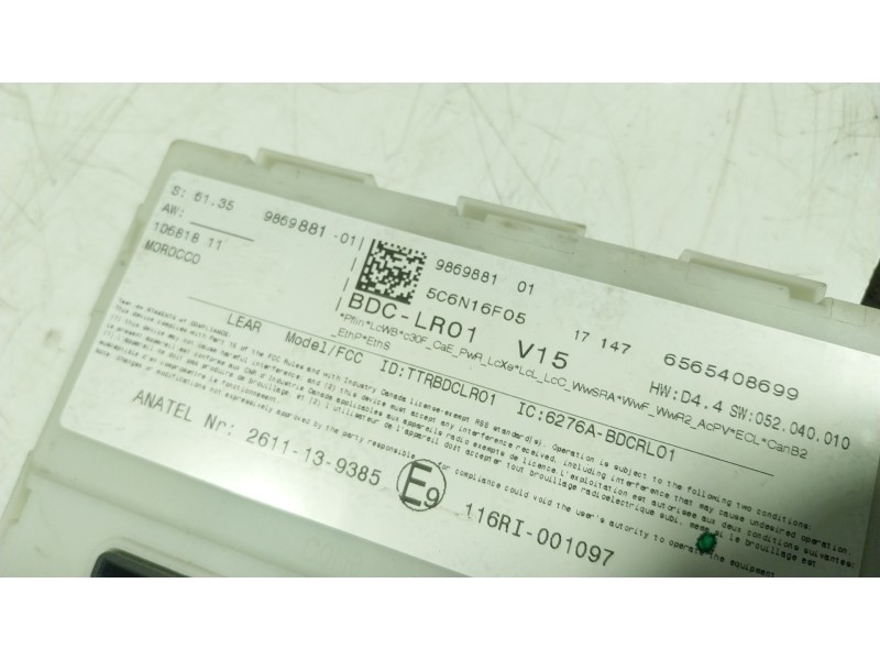 Recambio de caja reles / fusibles para mini mini (f56) cooper d referencia OEM IAM  986988101 