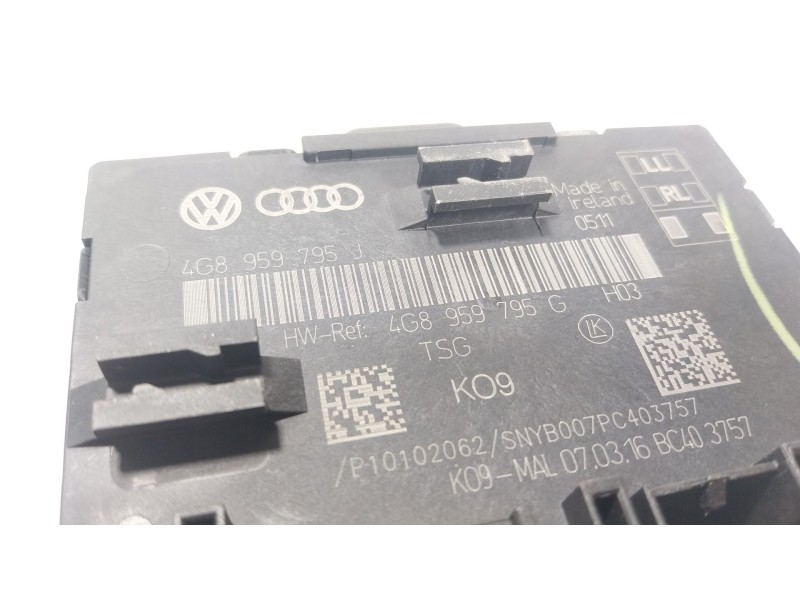 Recambio de modulo electronico para audi a6 c7 (4g2, 4gc) 2.0 tdi referencia OEM IAM 4G8959795G 4G8959795J 