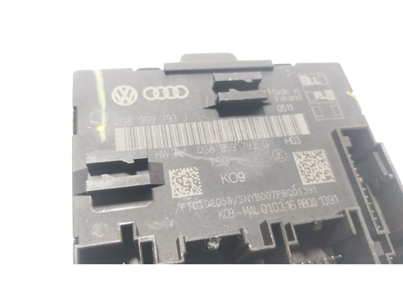Recambio de modulo electronico para audi a6 c7 (4g2, 4gc) 2.0 tdi referencia OEM IAM 4G8959793G 4G8959793J 