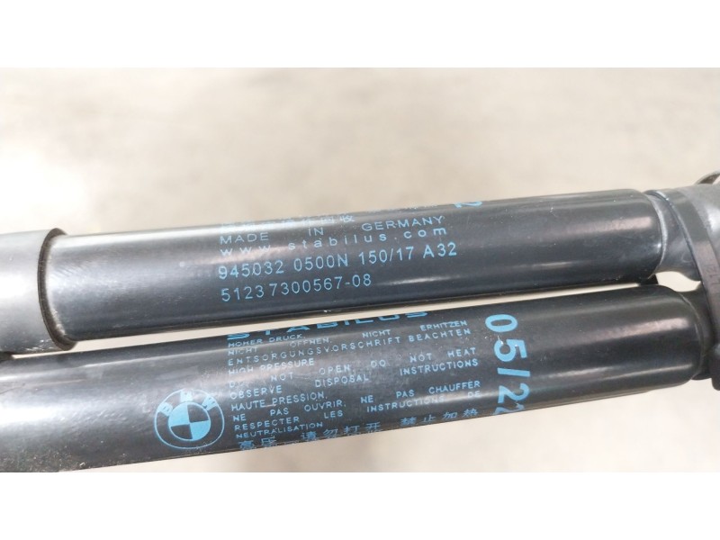 Recambio de amortiguador capot para mini mini (f56) cooper d referencia OEM IAM  51237300567 