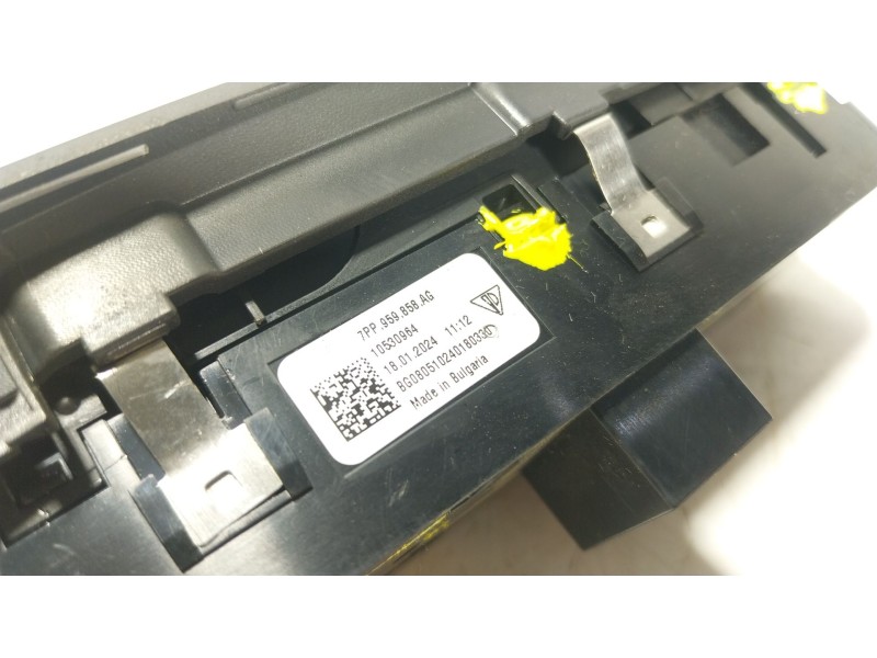 Recambio de mando elevalunas delantero izquierdo para porsche cayenne (92a) 4.8 turbo referencia OEM IAM  7PP959858AG 