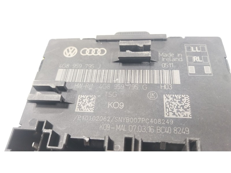 Recambio de modulo electronico para audi a6 c7 (4g2, 4gc) 2.0 tdi referencia OEM IAM 4G8959795G 4G8959795J 