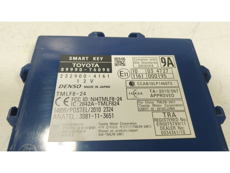 Recambio de modulo electronico para lexus ct (zwa10_) 200h (zwa10_) referencia OEM IAM 8999076090 8999076090 