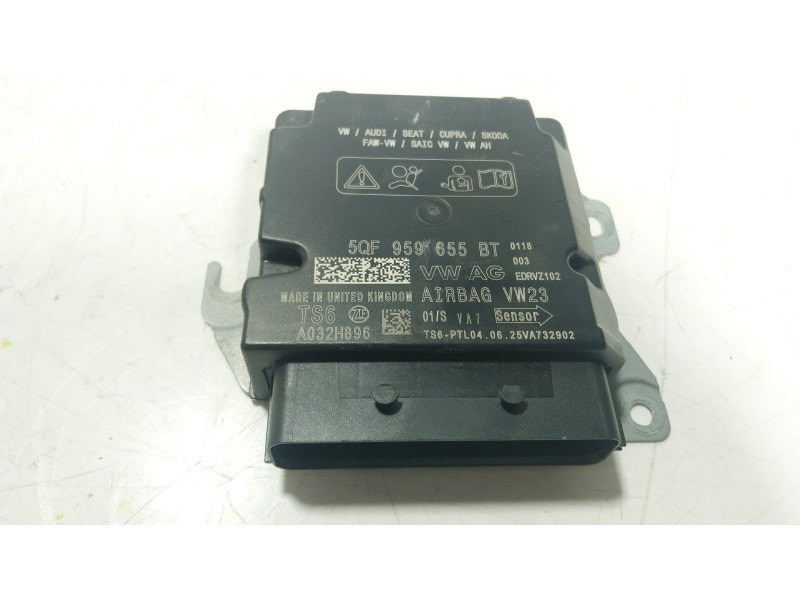 Recambio de centralita airbag para seat arona (kj7, kjp) 1.0 tsi referencia OEM IAM  5QF959655BT 