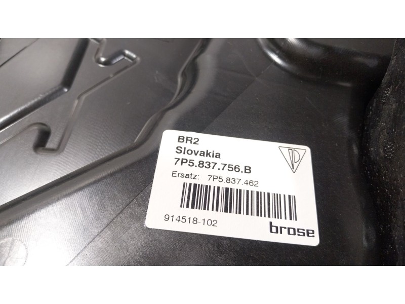Recambio de elevalunas delantero derecho para porsche cayenne (92a) 4.8 turbo referencia OEM IAM  7P5837756B 