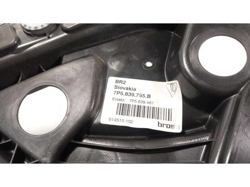 Recambio de elevalunas trasero izquierdo para porsche cayenne (92a) 4.8 turbo referencia OEM IAM  7P5839755B 