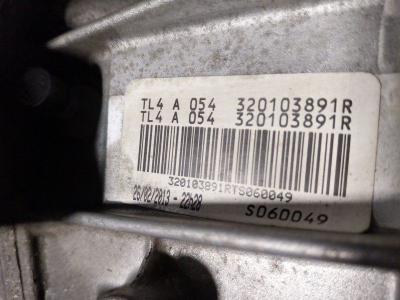 Recambio de caja cambios para renault scénic iii (jz0/1_) 1.5 dci referencia OEM IAM 320103891R TL4054 