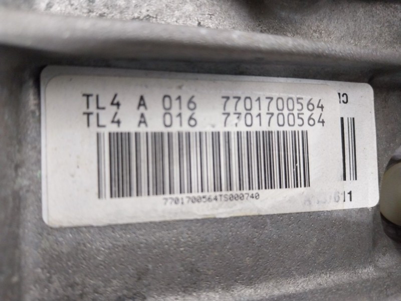 Recambio de caja cambios para renault laguna iii 1.6 16v referencia OEM IAM 7701478568 TL4A016 