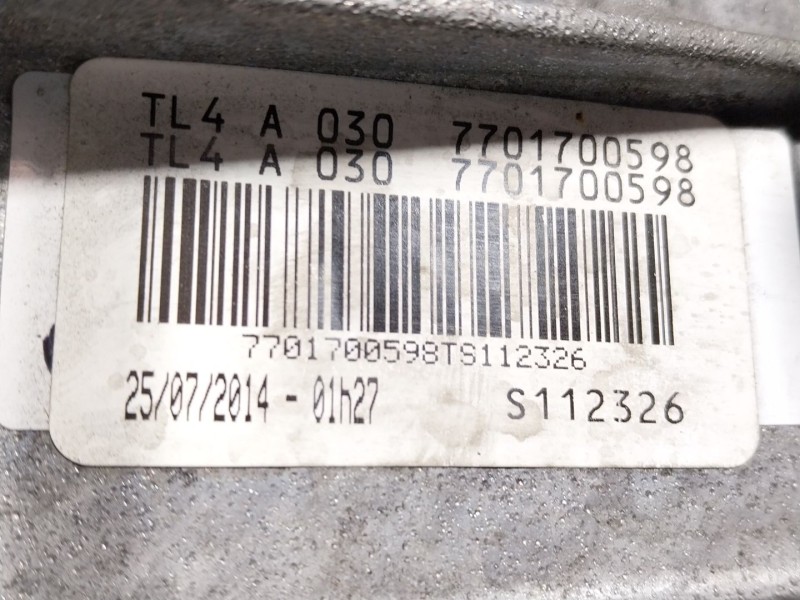 Recambio de caja cambios para renault megane iii berlina 5 p 1.6 16v referencia OEM IAM 770100598 TL4A030 