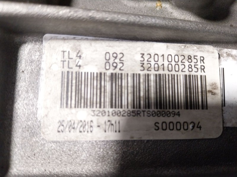 Recambio de caja cambios para renault scenic iv 1.2 tce energy cat referencia OEM IAM 320100285R TL4092 