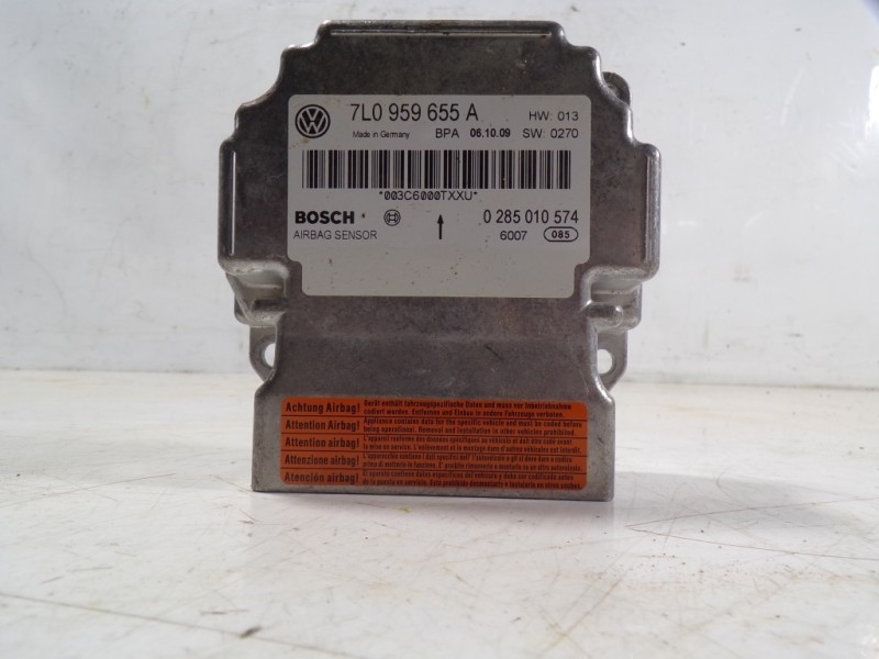 Recambio de centralita airbag para volkswagen touareg (7l6) 3.0 v6 tdi dpf referencia OEM IAM 7L0959655A008 7L0959655A 028501057