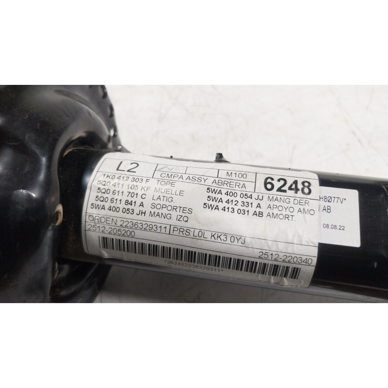 Recambio de amortiguador delantero izquierdo para seat leon sportstourer (kl8) fr referencia OEM IAM  5WA413031AB 