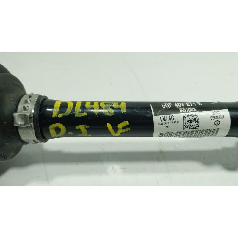 Recambio de transmision izquierda para cupra leon sportstourer (kl8) 1.4 tsi phev referencia OEM IAM 5QF407271B 5QF407271B 