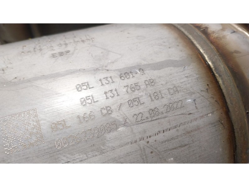 Recambio de filtro de particulas para seat leon sportstourer (kl8) fr referencia OEM IAM  05L131601Q 