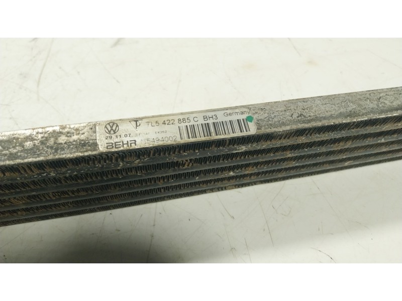 Recambio de radiador aceite para porsche cayenne (9pa) 3.6 referencia OEM IAM  7L5422885C 